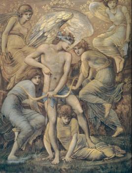 Sir Edward Coley Burne-Jones : Cupids Hunting Fields